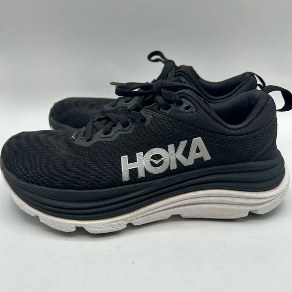 Hoka One Gaviota 5 Women’s Size 6B. black/white 1134235 Running Shoes - Picture 2 of 10
